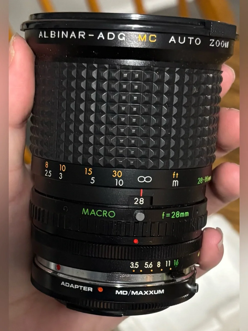 Albinar-ADG Multi Coated Camera Lenses: 28-80mm F3.5-4.5 & 80-200mm F 3.0